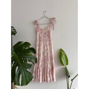 audrey parks francescas baby pink cottage core | sz small